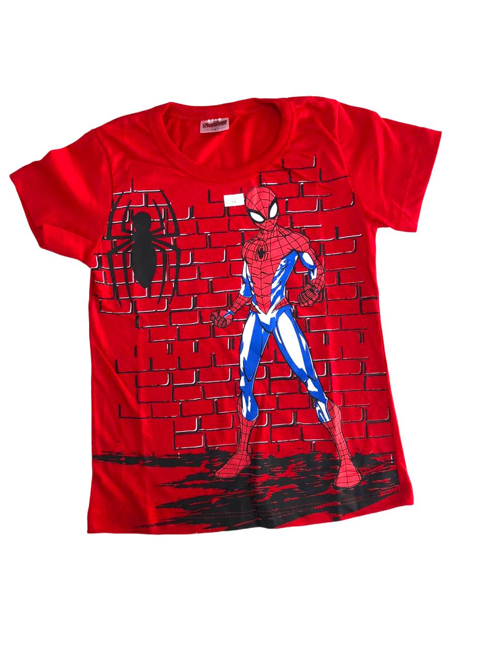 CAMISETA HOMEM ARANHA VERMELHA 1 AO 10